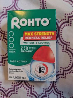 Rohto cool Max Eye Drops