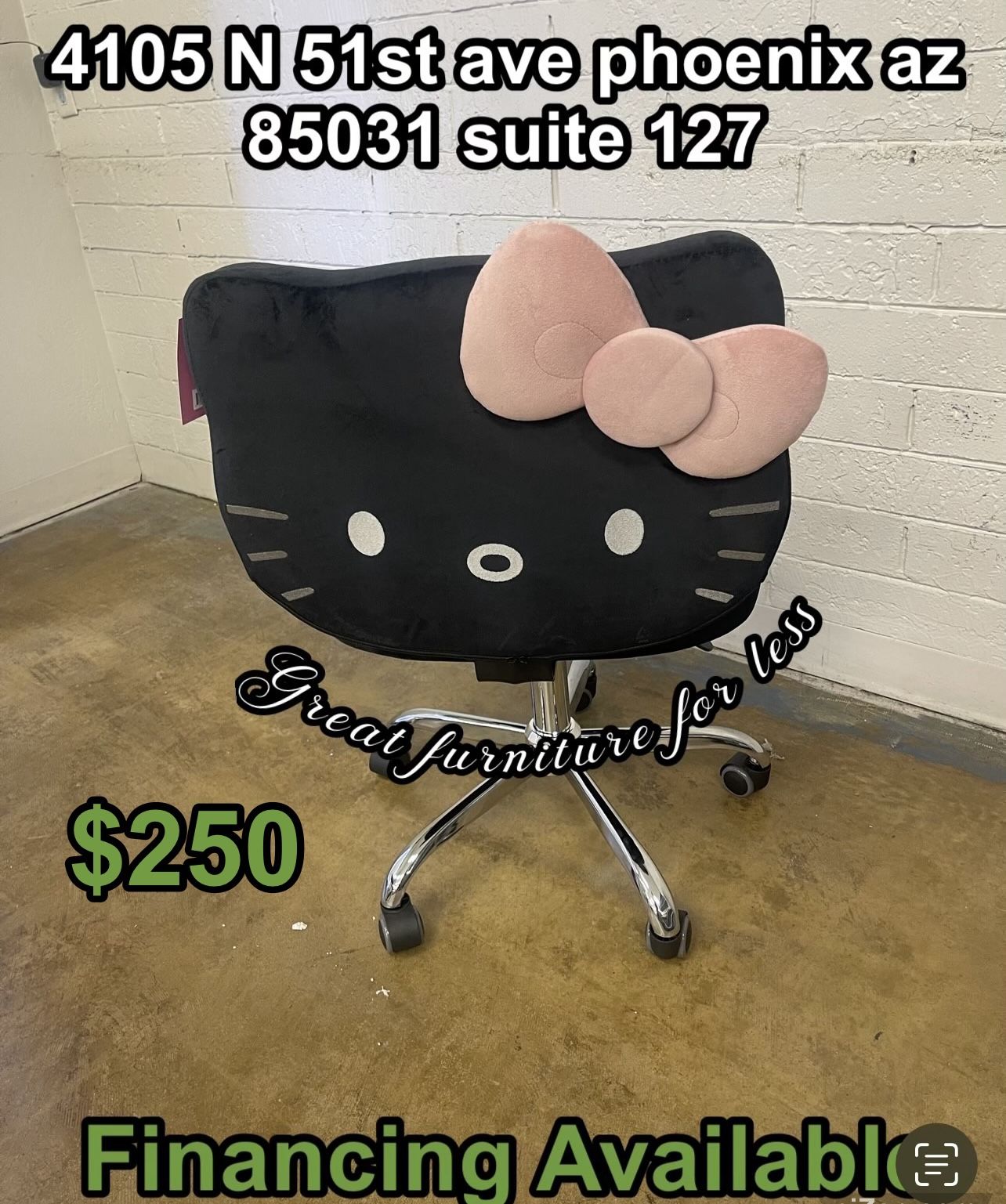 Hello Kitty Chair Brand New