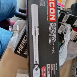 Icon Professional  Compact Click type torque Wrench 90 Tooth Ratcheting Mechanism