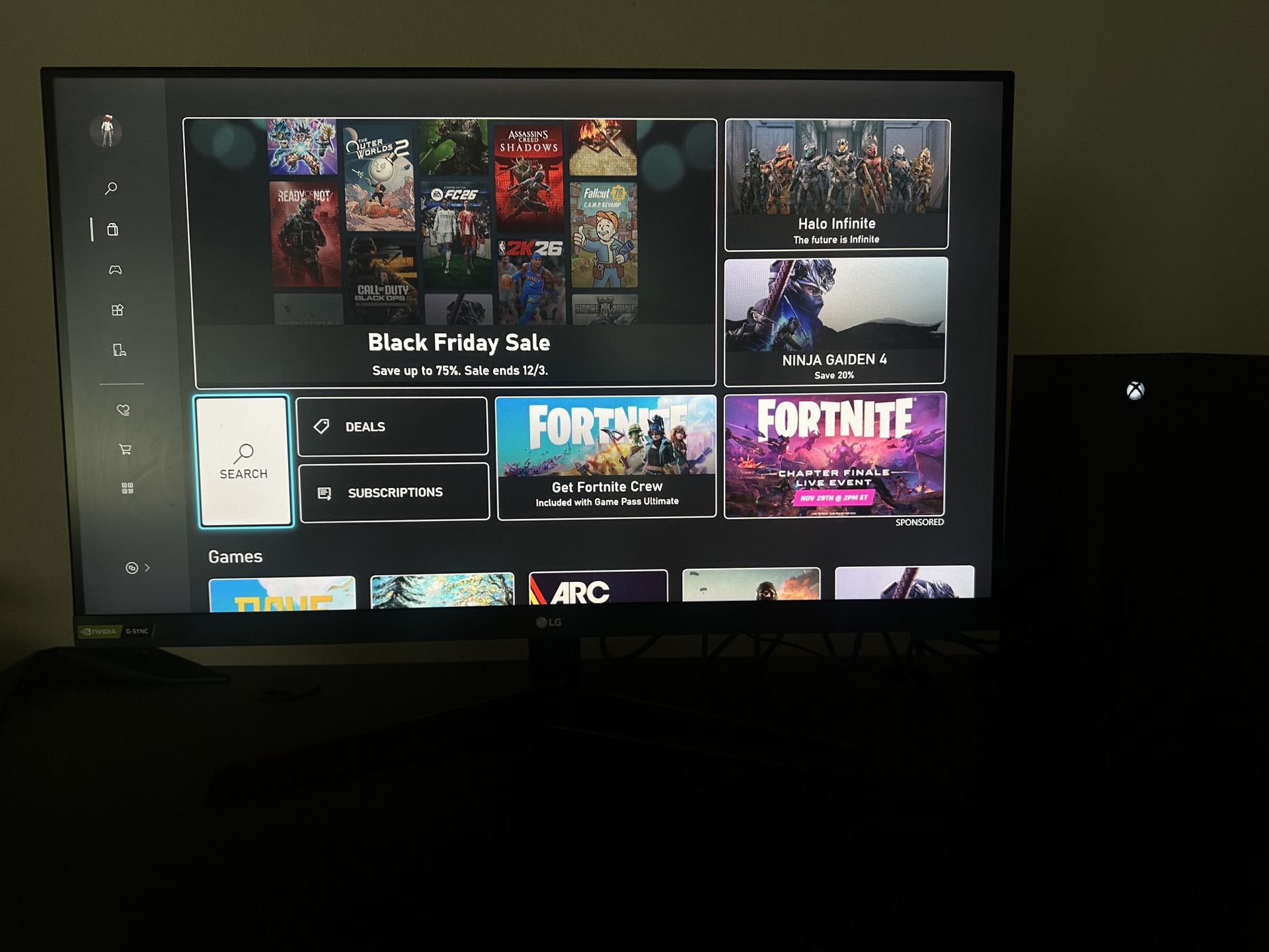 LG 32” Gaming Monitor – 165Hz