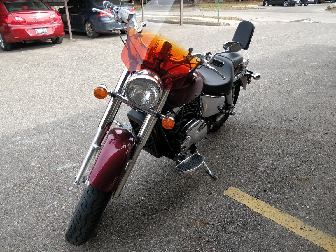 Honda Shadow Sabre cruiser motorcycle