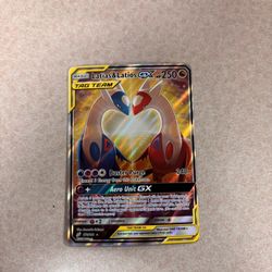 Latias & Latios GX Team Up Full Art Holo #170