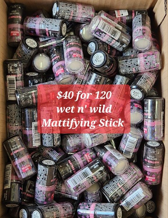 $40 For 120 NEW Wet N' WILD MAKEUP (WHOLESALE)
