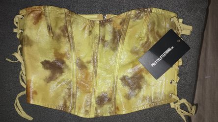 Corset Top  with Side Laces 