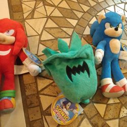 Brand New Sonic Plushies $12 Each