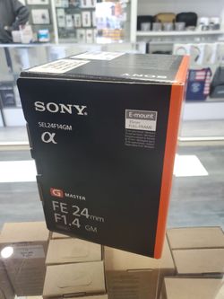 Sony FE 24MM F1.4 GM Lens
