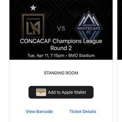 LAFC 1 SUPPORTER TICKET