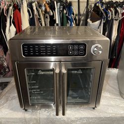 Emeril Lagasse Air Fryer Toaster Oven — French Doors — Includes Trays