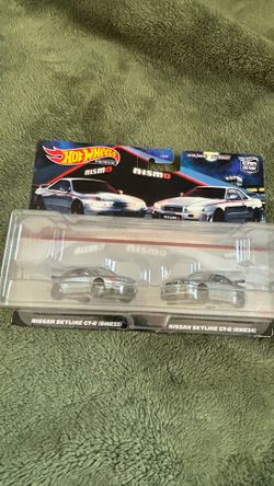 Hot Wheels 2022 Car Culture Premium 2 Pack Set Nissan Skyline Gtr R-34 Nismo