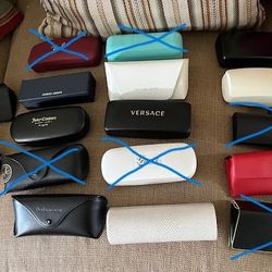 Sunglass/Eyeglass Cases  - Versace, Jimmy Choo + more