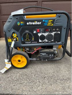 Dual propane / Gas Generator