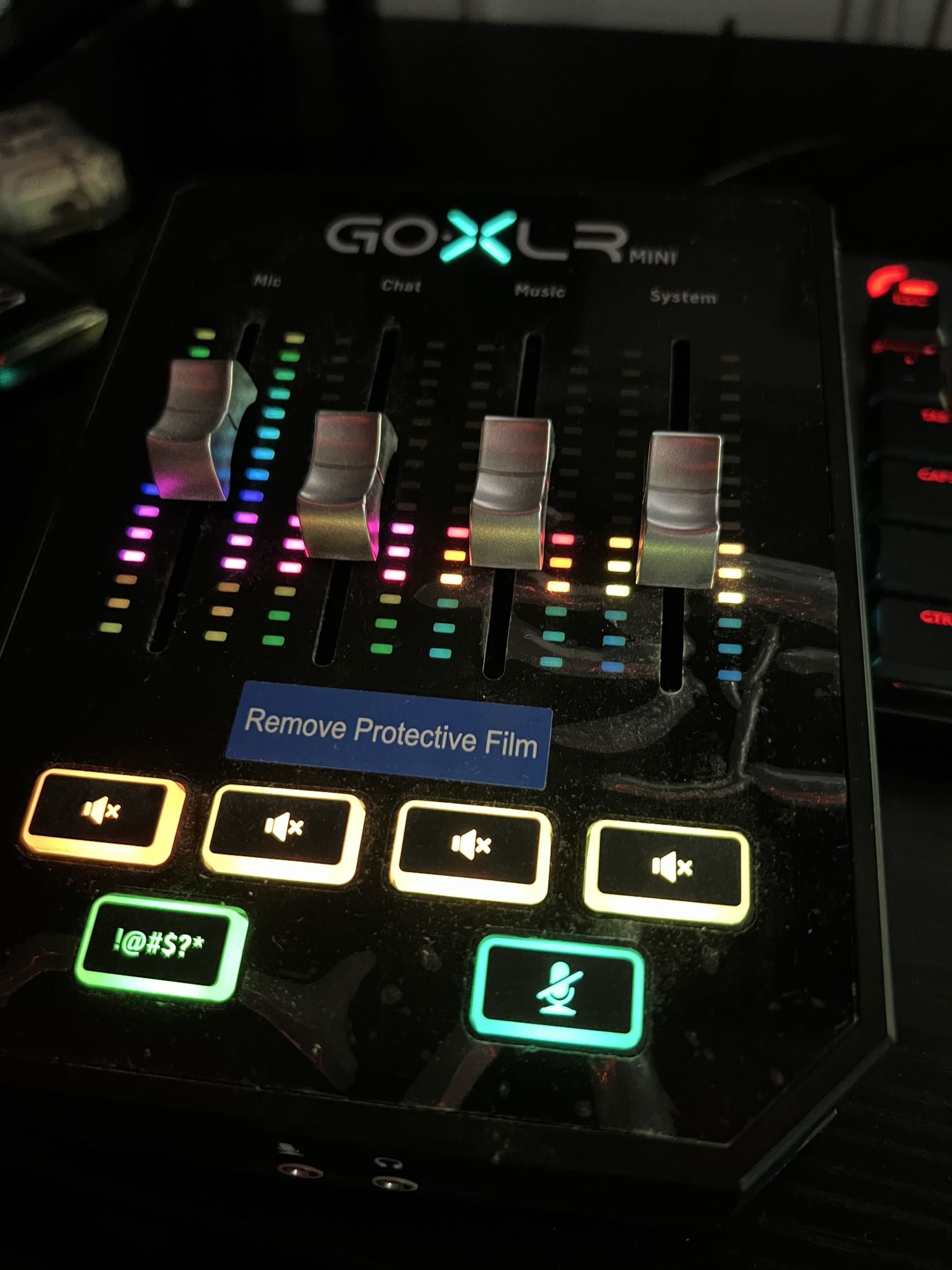 GoXLR mini and Shure Mini