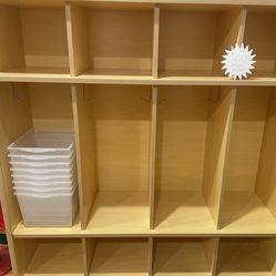 Kids Heavy duty coat lockers by Lakeshore