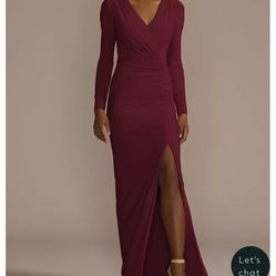 Burgundy/Wine Dress 