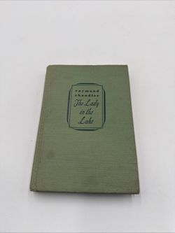 The Lady in the Lake ~ by RAYMOND CHANDLER ~ First Edition ~ 1st Printing 1943