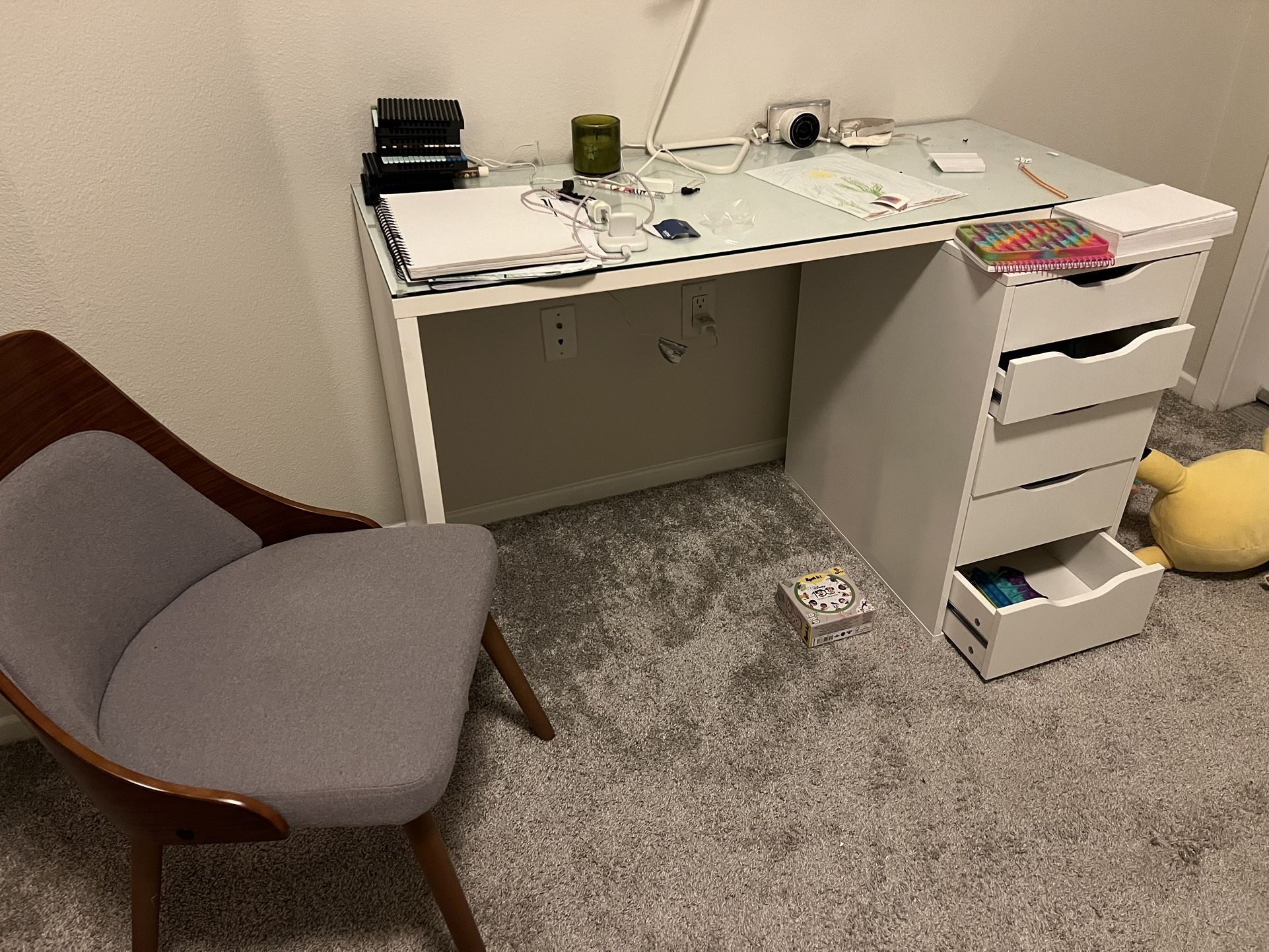 Work Desk With Chair