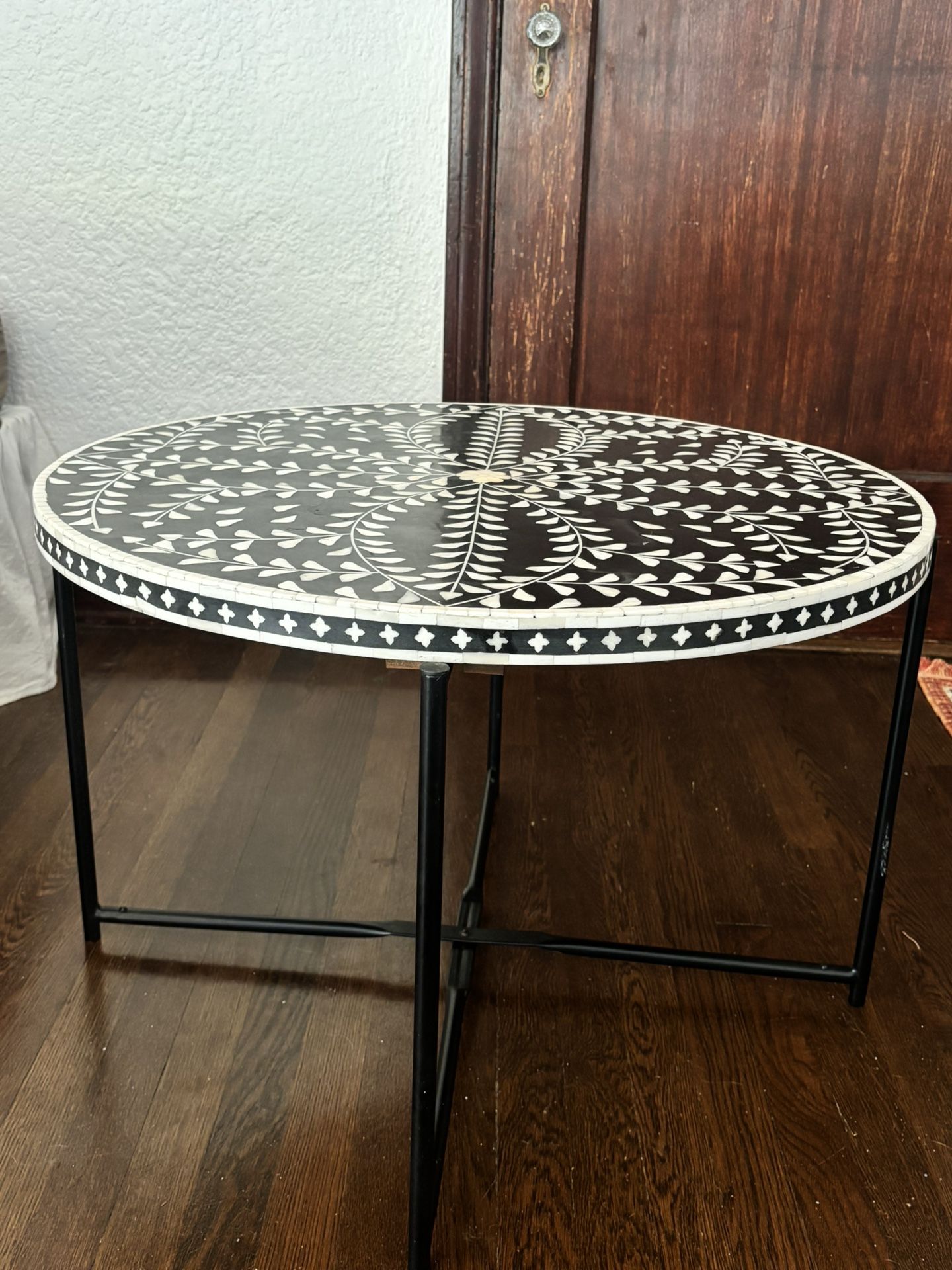 Beautiful Floral Mosaic Coffee Table