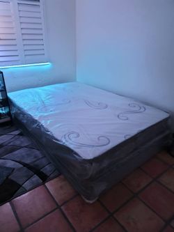New FULL MATTRESS and BOX SPRING - 2PC
