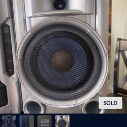 SONY® HCD-EC55 Hi-Fi 3 Disc CD AM/FM Stereo Player Set w/ SS-EC55S Speaker System