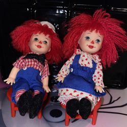 Raggedy Ann And Andy Barbie Dolls