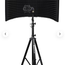 Rockville Recording Studio (Isolation Shield & Adjustable Tripod)