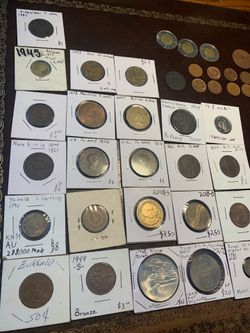 Old coin lot