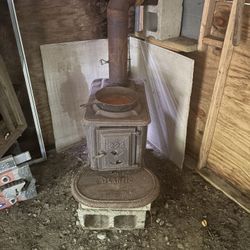 Vintage Atlantic 224 Cast Iron Wood Stove – $150 (OBO)