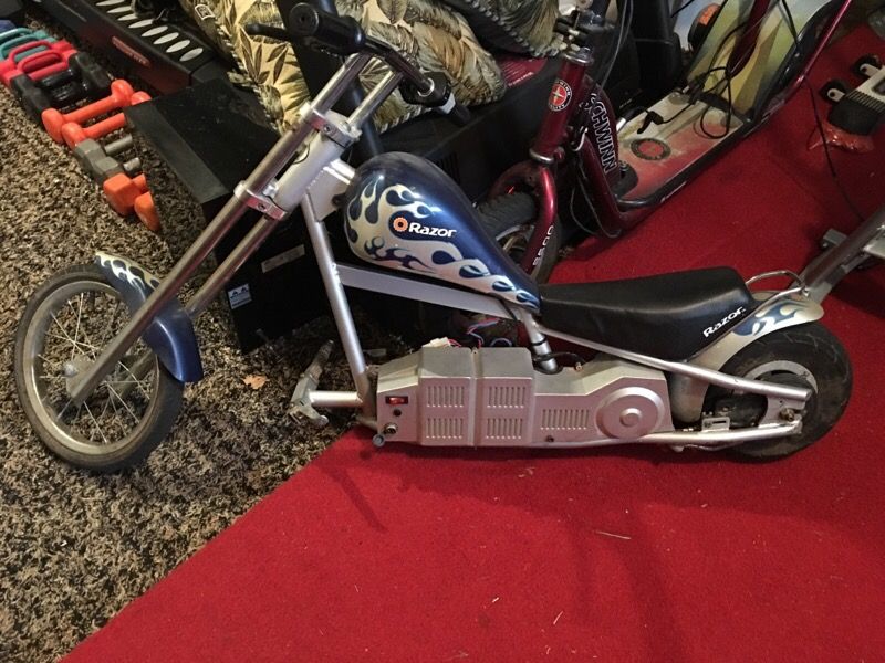 razor mini chopper motorcycle