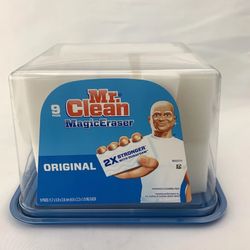 Mr. Clean Magic Eraser Original, Cleaning Pads with Durafoam, 9 Count