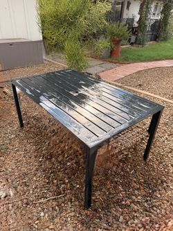 Outdoor Table & Bench Set – Modern & Sturdy