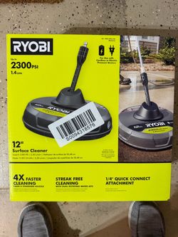 Ryobi 12-Inch Surface Cleaner 2300 PSI
