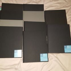 Sketchbooks aka blackbooks