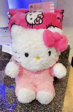Hello Kitty Blanket And Plush 