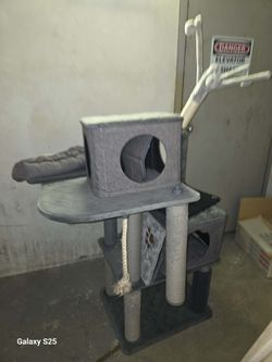 Cat Scratching Tree