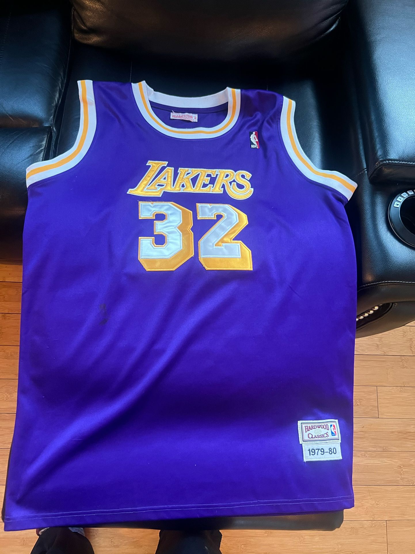 Magic Johnson Authentic Lakers Jersey 