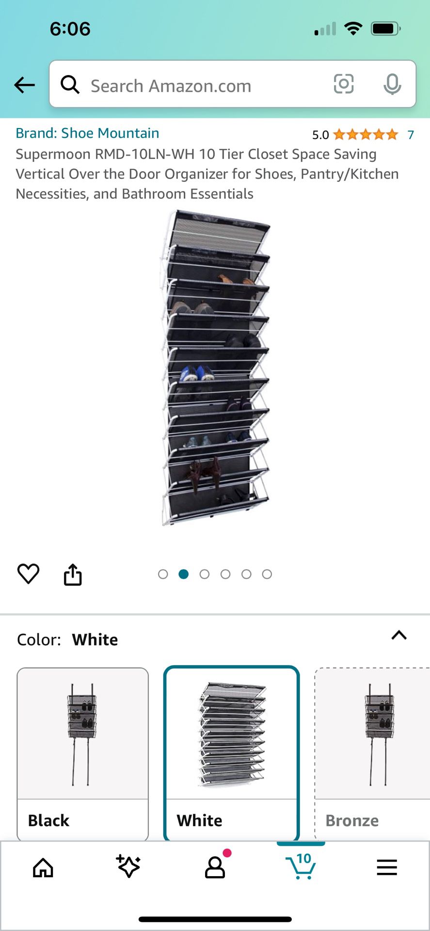 Brand New Collapsible Shoe Rack 