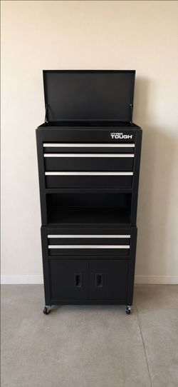 Hyper Tough Rolling Tool Chest Cabinet