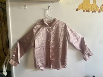 Pink satin Blouse