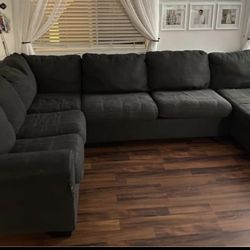 Dark Gray Sectional 