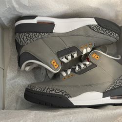 Jordan 3 Cool Grey Size 7