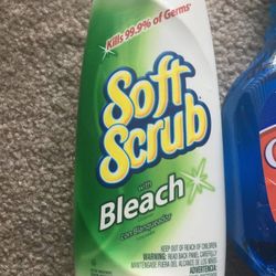 New!  Soft Scrub Cleaner With Bleach 