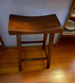 Stool,  mahogany stool great for kitchen