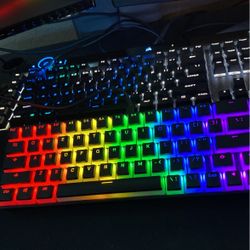 Mini 60% Gaming Keyboard With Light Up Keys