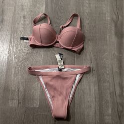 Vs Pink Swimsuit Size Small