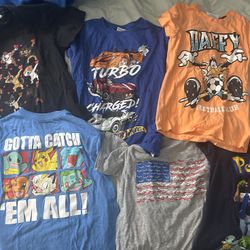 Boy Sommer Clothes Size 7 & 7/8 