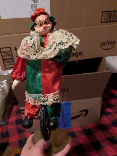 Vintage Porcelain Clown