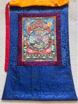 Tibetan Tankha - Wheel of Life