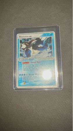 Pokemon Cards FireRed & Leaf Green Blastoise EX