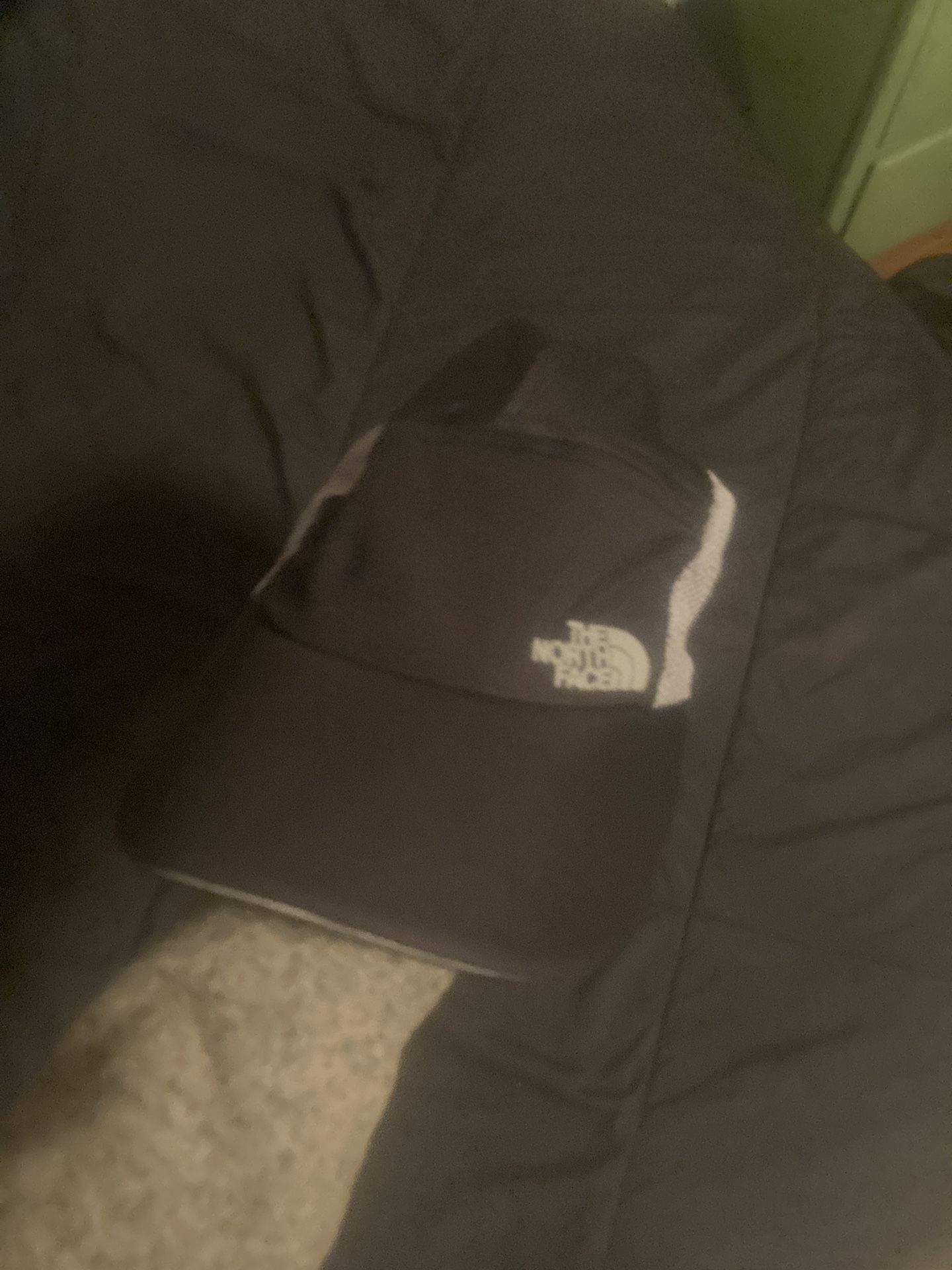 The North Face Hat Cap Unisex Black Gray Flight Series Panel Adjustable