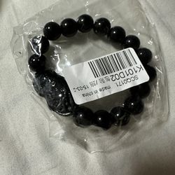 Obsidian Good Luck 🍀 Bracelet 